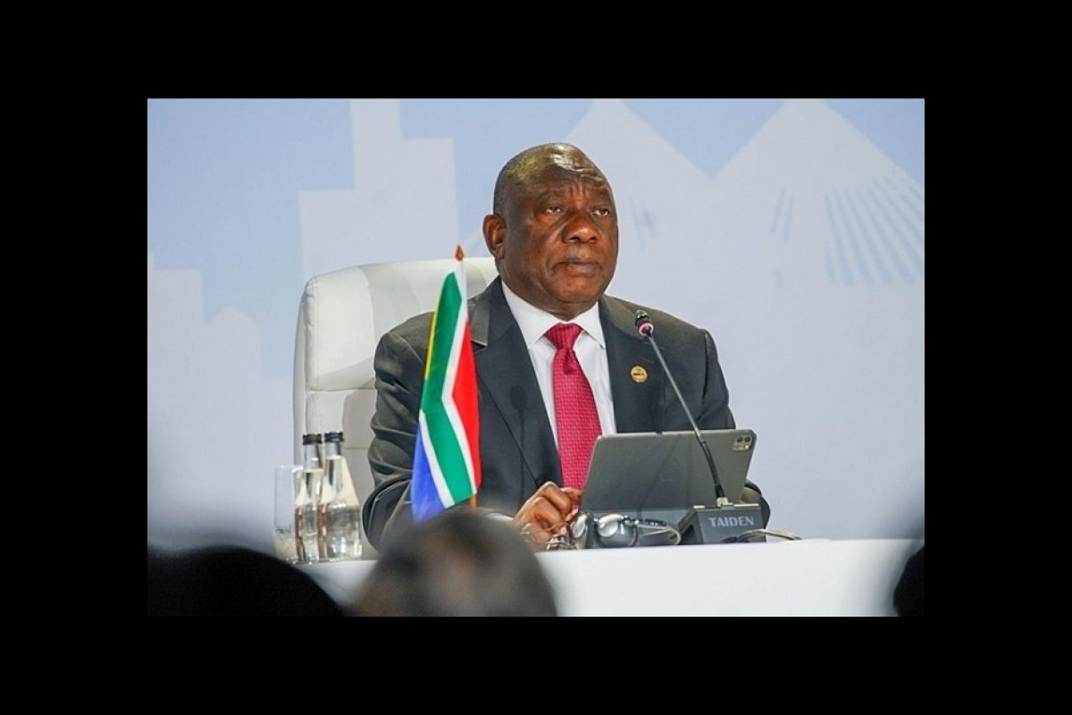 The South African president wants the world to pressure Israel to stop the attacks in Gaza, Lebanon