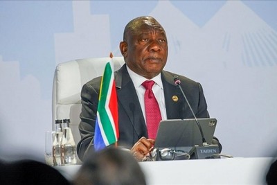 The South African president wants the world to pressure Israel to stop the attacks in Gaza, Lebanon