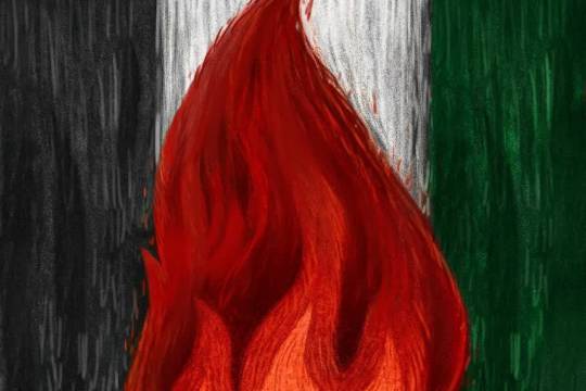 Palestinian children are burning in silence