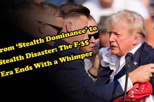 From ‘Stealth Dominance’ to Stealth Disaster: The F-35 Era Ends With a Whimper