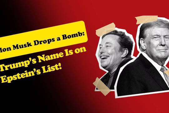 Elon Musk Drops a Bomb: ‘Trump’s Name Is on Epstein’s List!