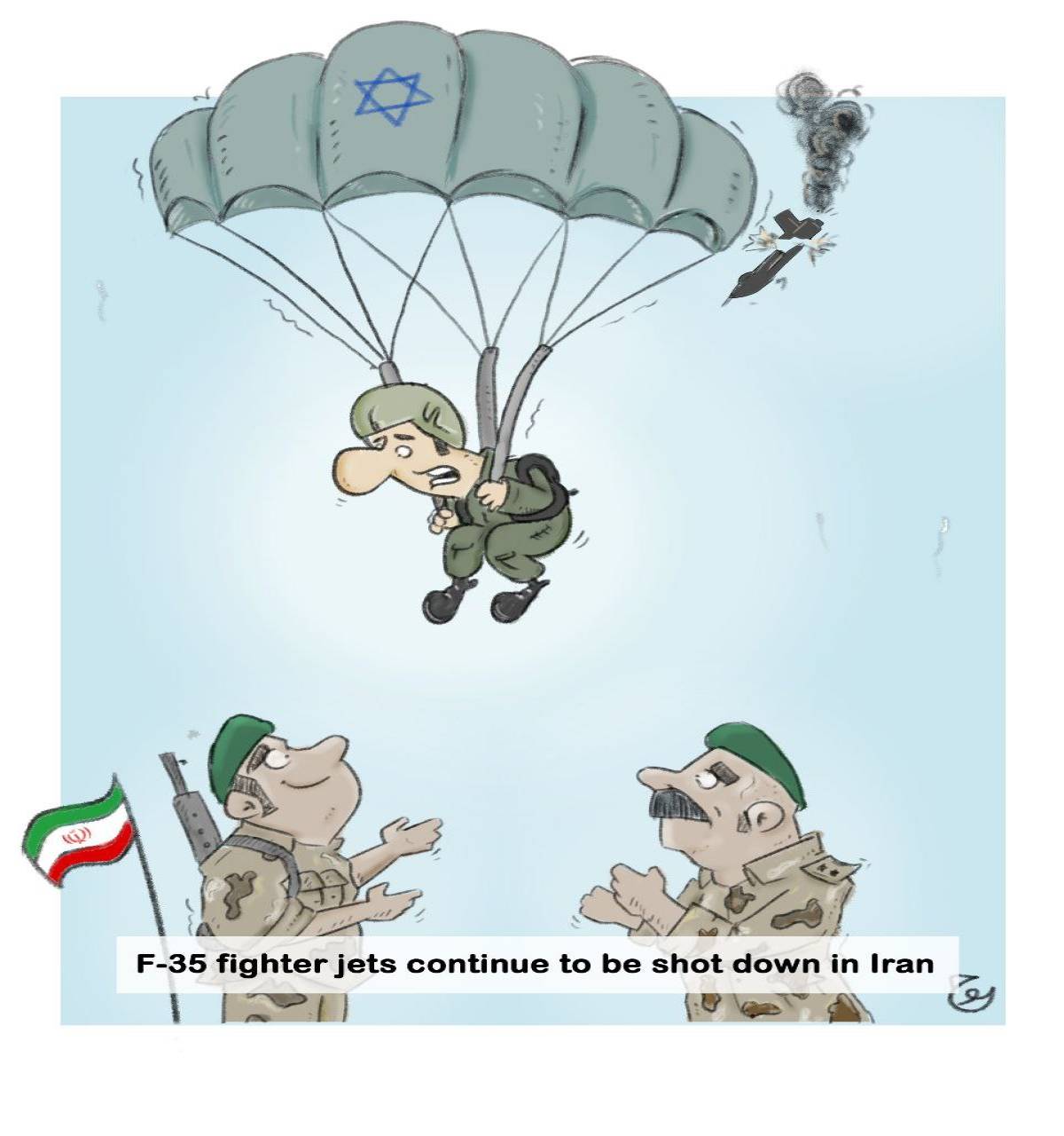 F-35 fighter jets continue to be shot down in Iran