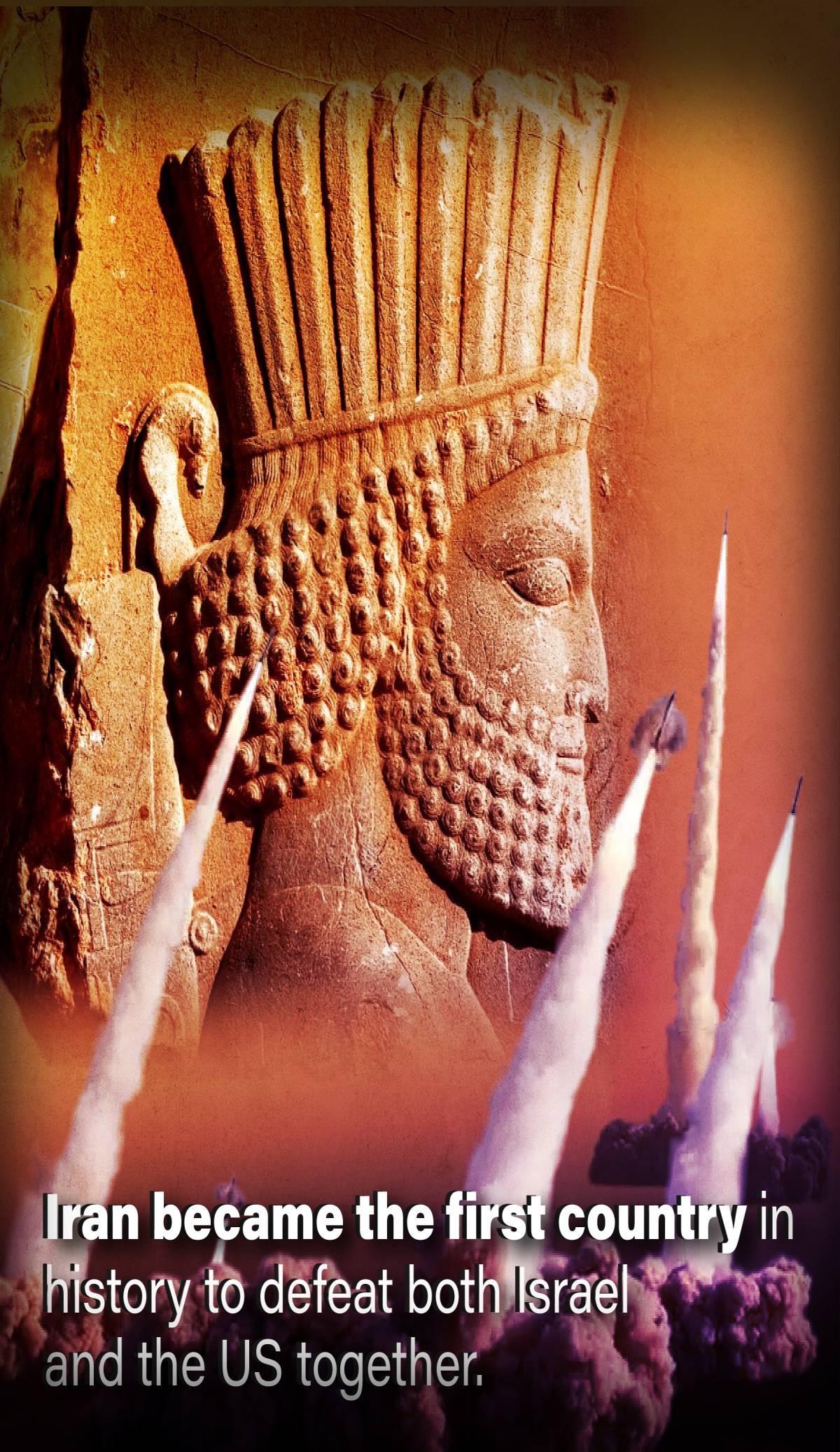 Iran became the first country in history to defeat both Israel and the US together