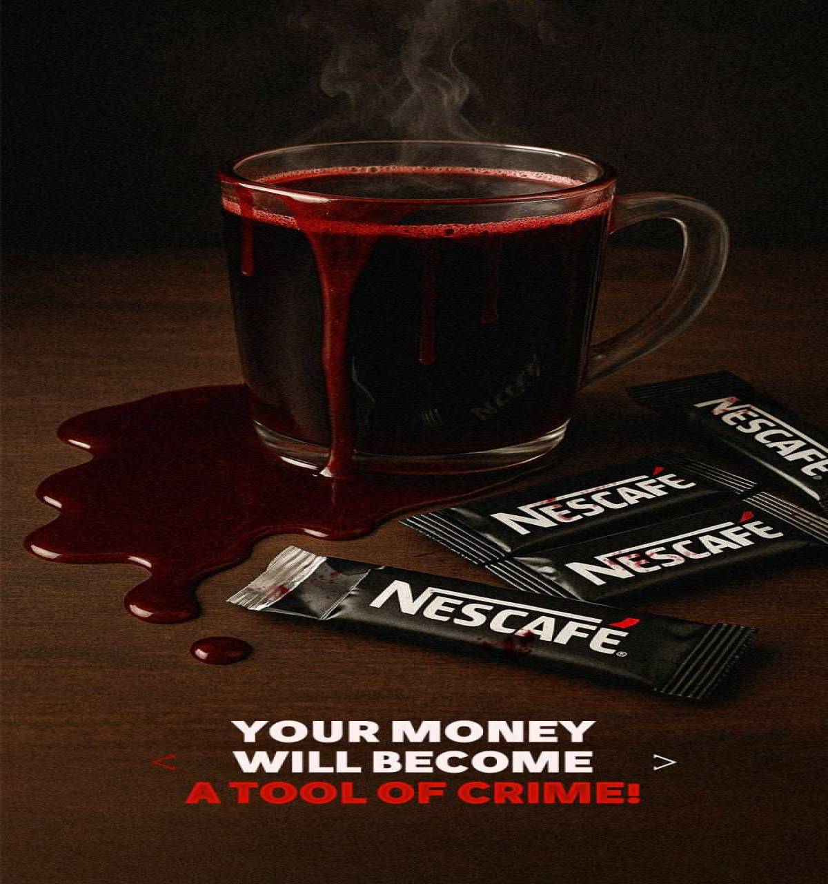 YOUR MONEY WILL BECOME A TOOL OF CRIME