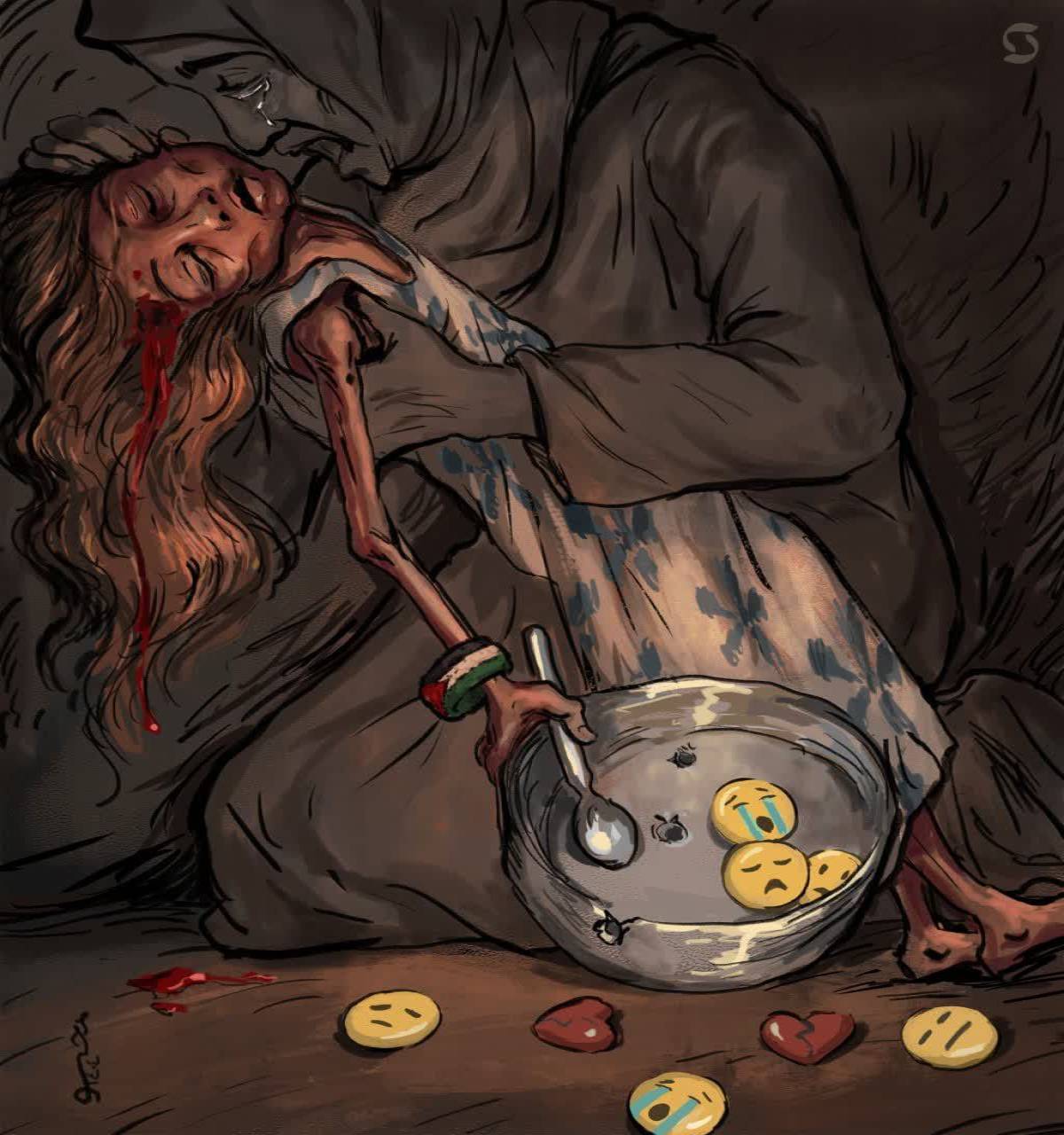 The world is just lips and mouths