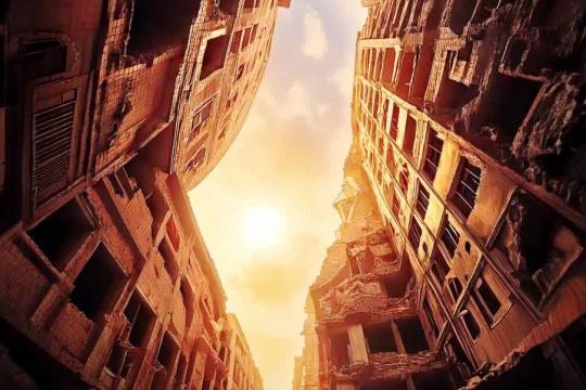 We stand in ruins, but our souls soar