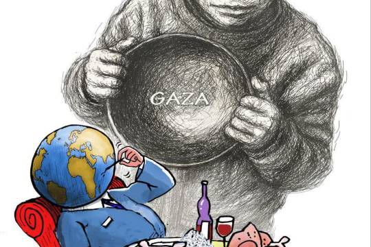 Gaza is hungry and the world is silent