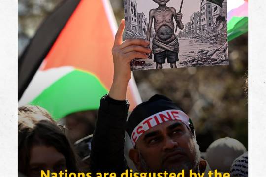 Nations are disgusted by the Zionist regime. They loathe it, and governments condemn it