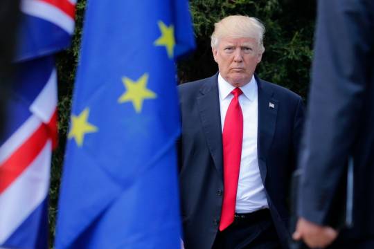 ترامب يواجهة القانون الأوروبي