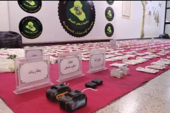 إفشال أكبر عملية تهريب للمخدرات من سوريا إلى العراق