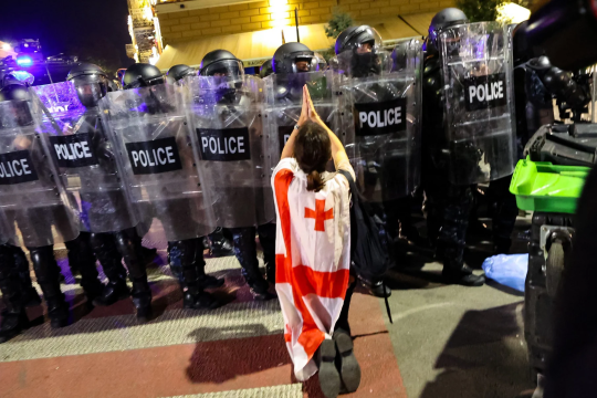 ادغام اروپایی در بن‌بست سیاسی گرجستان