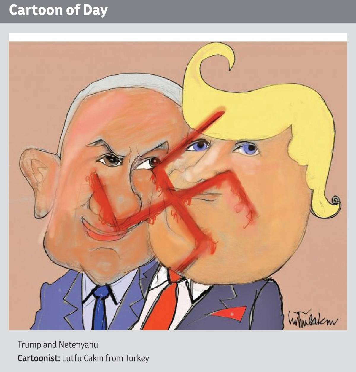 Trump and Netanyahu!